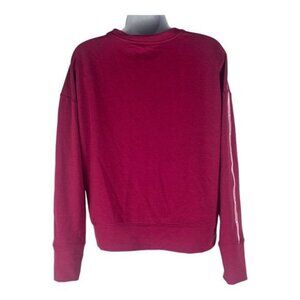 Under Armour Loose Fit XS Magenta Sweatshirt With Side Logo Detail